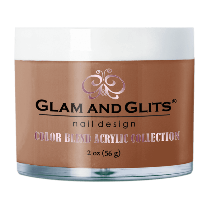 GLAM & GLITS GLAM & GLITS Blend Acrylic Nail Color Powder - BL3052 - COVER - COCOA